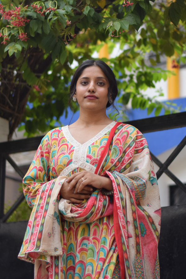 Floral print kurta set | kurta set printed | floral print kurta set with dupatta