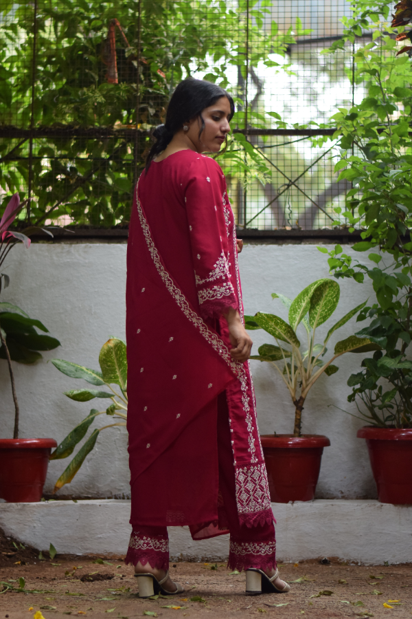 Buy kurta set under 2999 | online kurta set with dupatta | pink kurta set