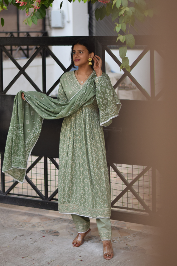 Kurta set with dupatta | cotton kurta set | kurta set online