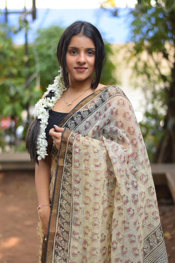 kota saree for women Online | hand block printed kota saree for women | printed kota saree for women